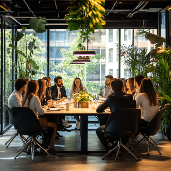 Team Around Table