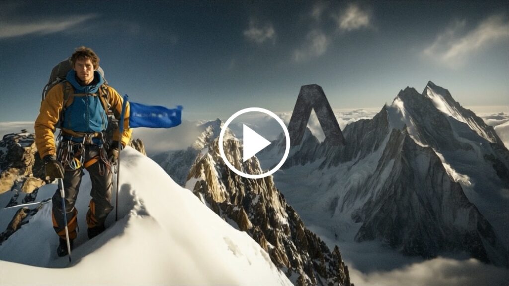 Man on Mountain Video Thumbnail